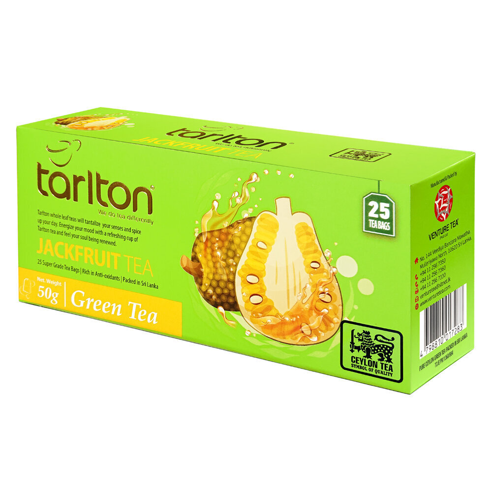 Tseiloni roheline tee Jackfruit Tarlton, 50g цена и информация | Tee | kaup24.ee