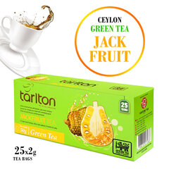 Чай в пакетиках зеленый цейлонский Jackfruit, Тarlton, 25 шт., 50 г цена и информация | Чай | kaup24.ee