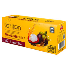 Чай в пакетиках чёрный цейлонский Mangosteen, Тarlton, 25 шт., 50 г цена и информация | Чай | kaup24.ee