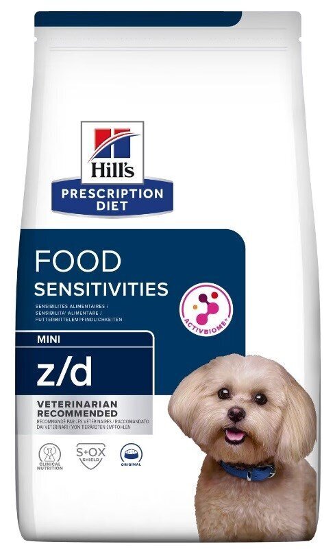 Kuivtoit koertele Hills Food Sensitivities z/d kanaga, 1 kg цена и информация | Kuivtoit koertele | kaup24.ee