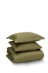 Satiinist voodipesukomplekt Moss, 150x200, 3-osaline hind ja info | Voodipesu | kaup24.ee