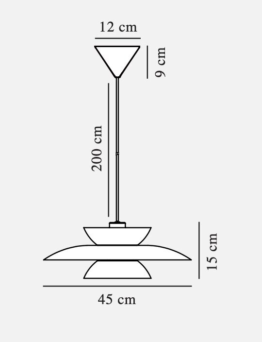 Nordlux rippvalgusti Carmen 2213603003 hind ja info | Rippvalgustid | kaup24.ee