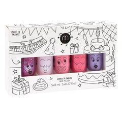 Küünelakkide komplekt Nailmatic Kids Party lastele, 5x8 ml цена и информация | Косметика для мам и детей | kaup24.ee