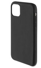 4smarts Liquid Silicone Case Cupertino for Apple iPhone 11 black цена и информация | Чехлы для телефонов | kaup24.ee