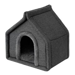 Лежак Doggy Diamond, R1 42x32x43 см, темно-серый цена и информация | Лежаки, домики | kaup24.ee