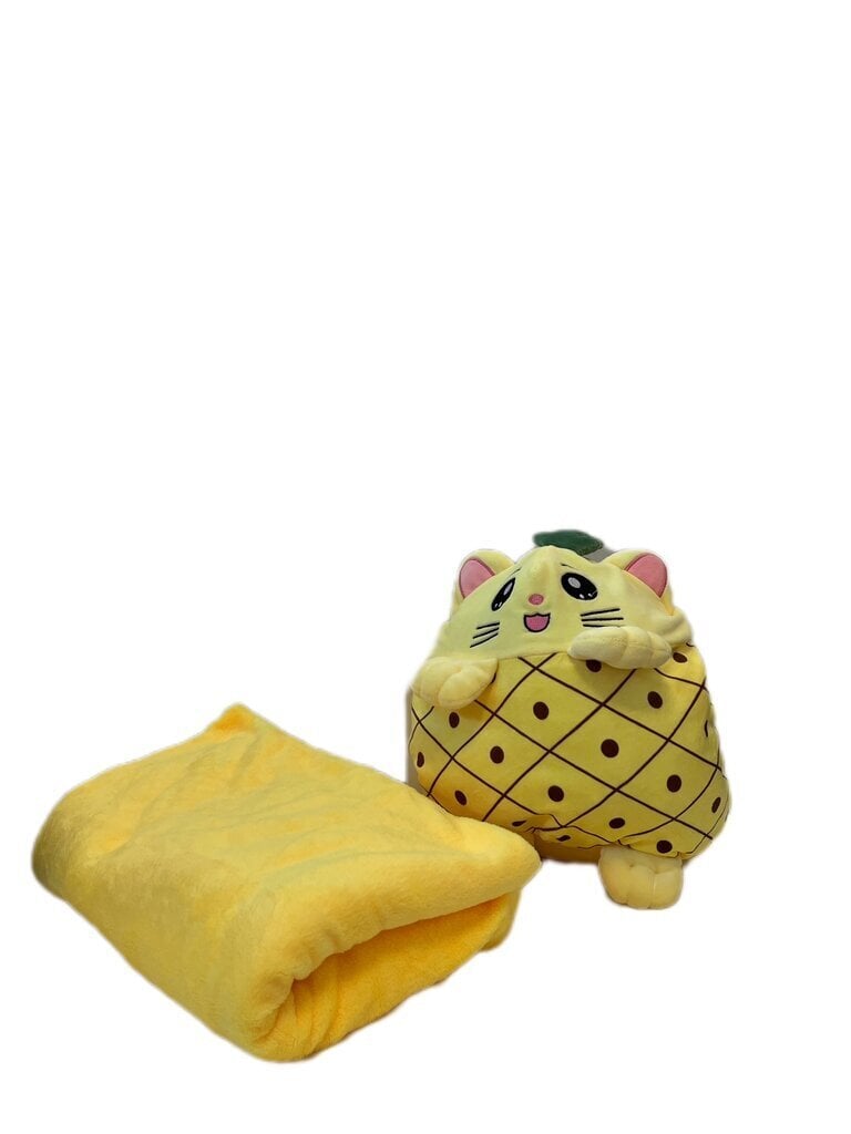 Pehme mänguasi Kollane hiir - padi, pleed цена и информация | Pehmed mänguasjad | kaup24.ee
