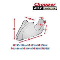 Chopper mootorrata kate Kegel-Blazusiak 5-4180-241-3021 hind ja info | Moto aksessuaarid | kaup24.ee