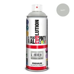 Aerosool akrüülvärv hall matt  RAL 7035 PintyPlus Evolution 400ml hind ja info | Värvid | kaup24.ee