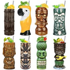 Klaaside komplekt Tiki Mug, 8 tk цена и информация | Стаканы, фужеры, кувшины | kaup24.ee