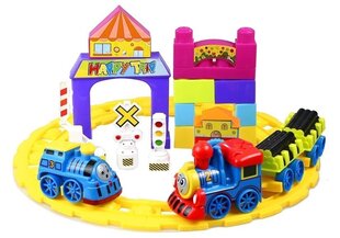 Красочный поезд с рельсами цена и информация | Игрушки для мальчиков | kaup24.ee