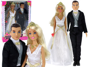 Кукла жениха и невесты Anlily цена и информация | Игрушки для девочек | kaup24.ee