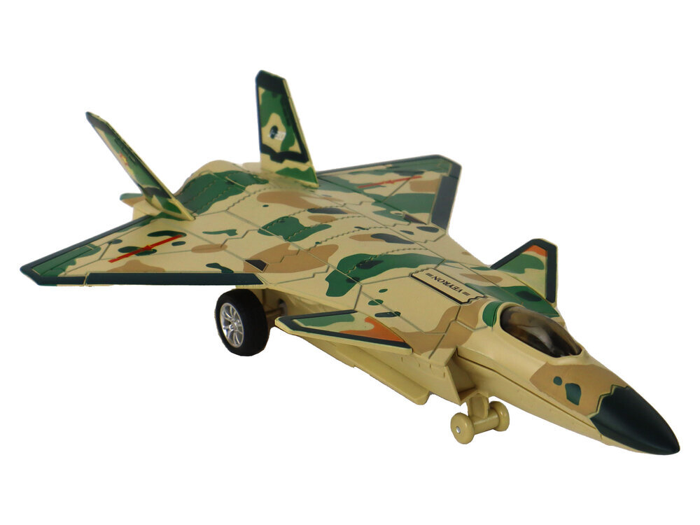 Sõjaline hävitaja mudel, 1 tk hind ja info | Poiste mänguasjad | kaup24.ee