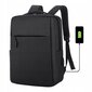Sportlik sülearvuti seljakott, must hind ja info | Arvutikotid | kaup24.ee