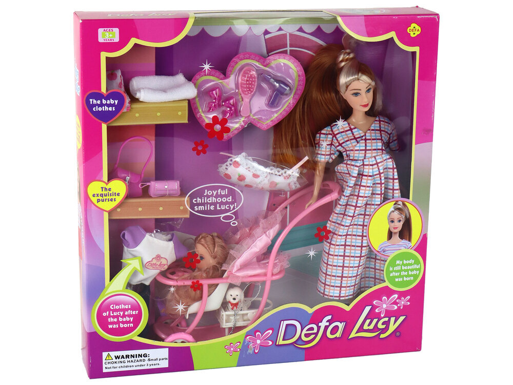 Nukk Lucy koos aksessuaaridega цена и информация | Tüdrukute mänguasjad | kaup24.ee
