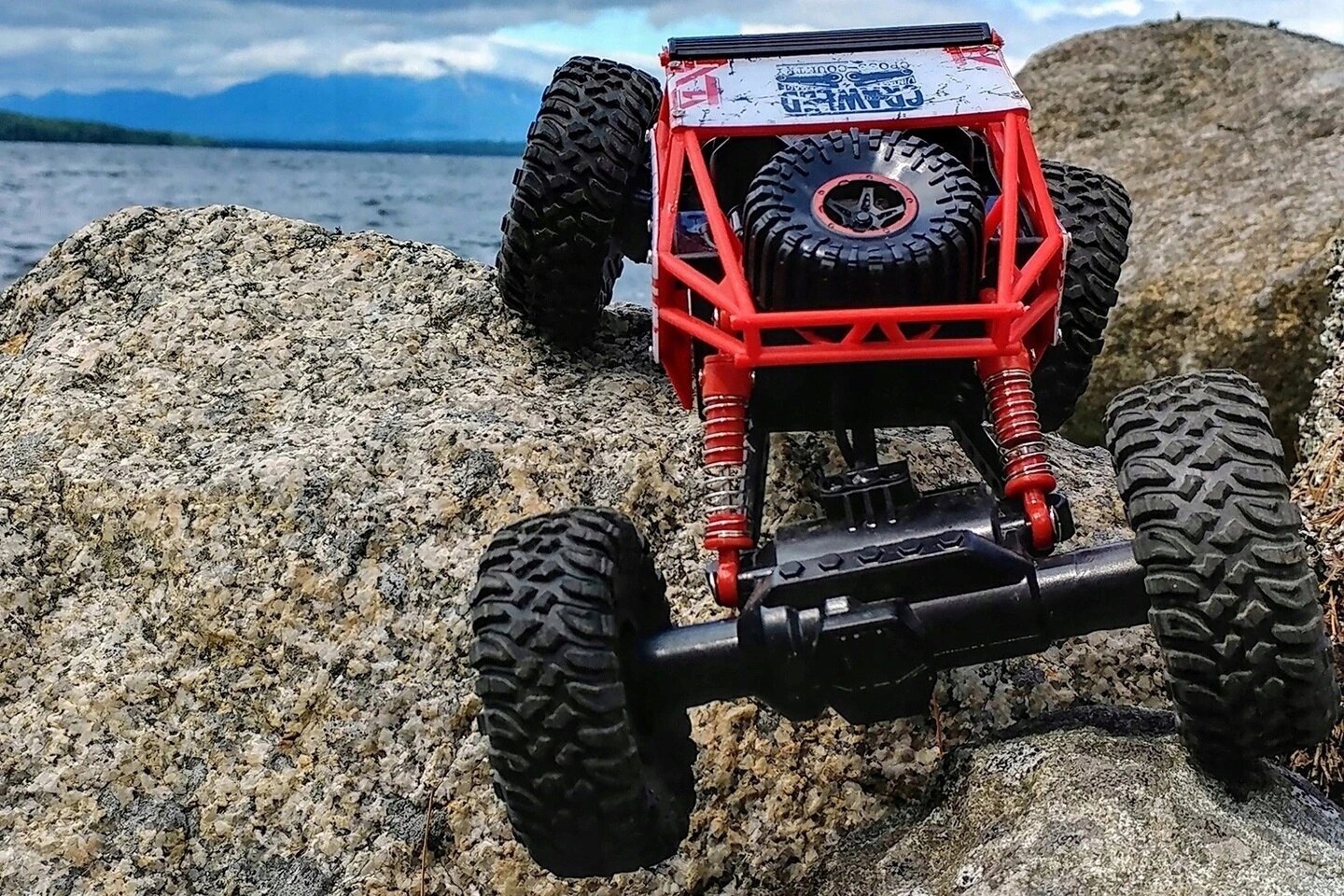 RC auto Rock Crawler, roheline hind ja info | Poiste mänguasjad | kaup24.ee