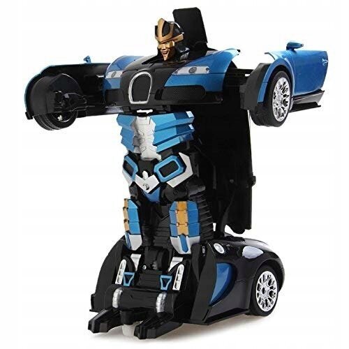 AUTOBOT puldiga auto 2in1, sinine hind ja info | Poiste mänguasjad | kaup24.ee