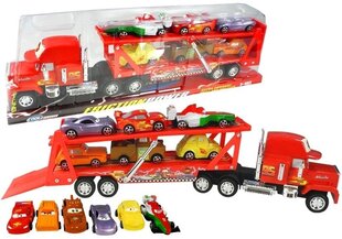 6-vaguniline veoauto Lightning Mcqueen hind ja info | Poiste mänguasjad | kaup24.ee