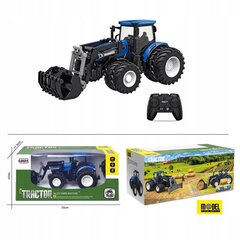 Rc-traktor puldiga juhitav, sinine цена и информация | Игрушки для мальчиков | kaup24.ee