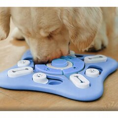 Голубая, интерактивная, обучающая игрушечная  мисочка для собак цена и информация | Миски, ящики для корма | kaup24.ee