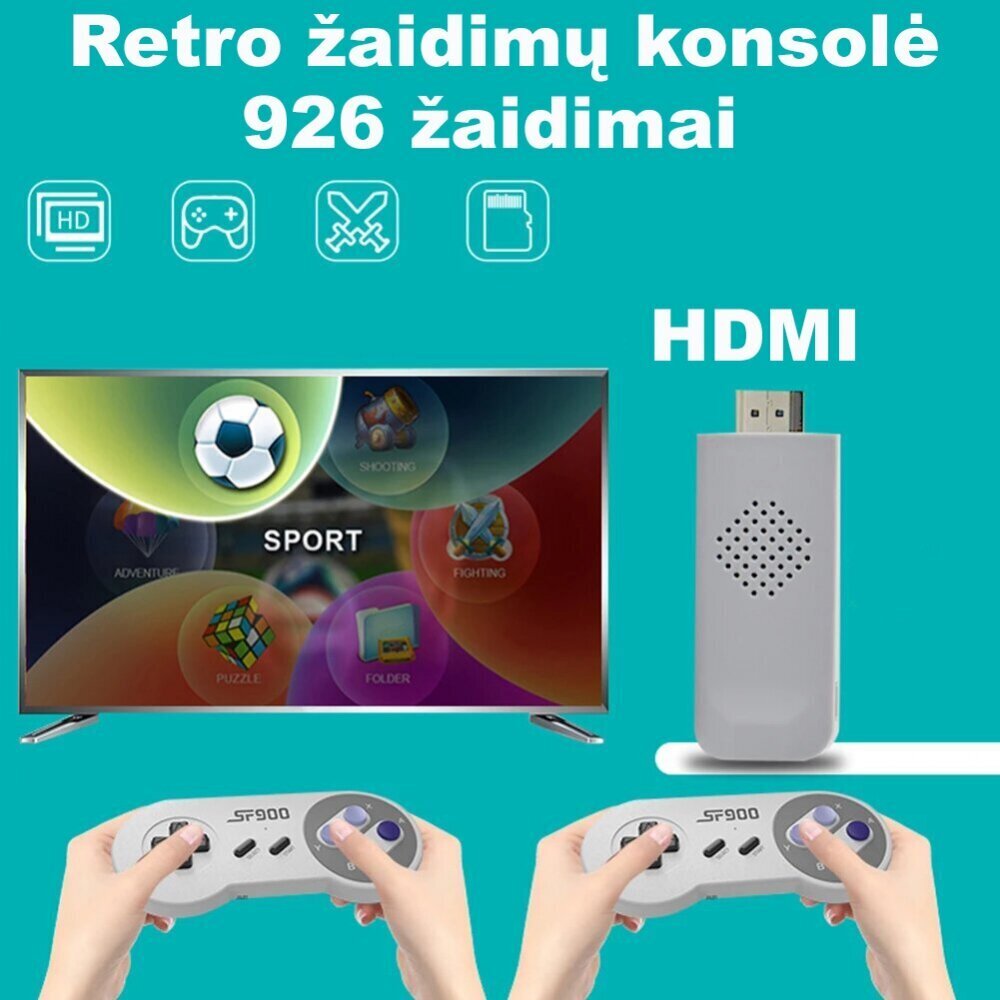 Игровая приставка Игровая приставка HDMI в стиле ретро SF900 цена |  kaup24.ee