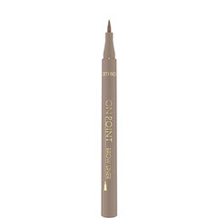 Kulmupliiats Catrice On Point 020-medium brown, 1 ml цена и информация | Тушь, средства для роста ресниц, тени для век, карандаши для глаз | kaup24.ee