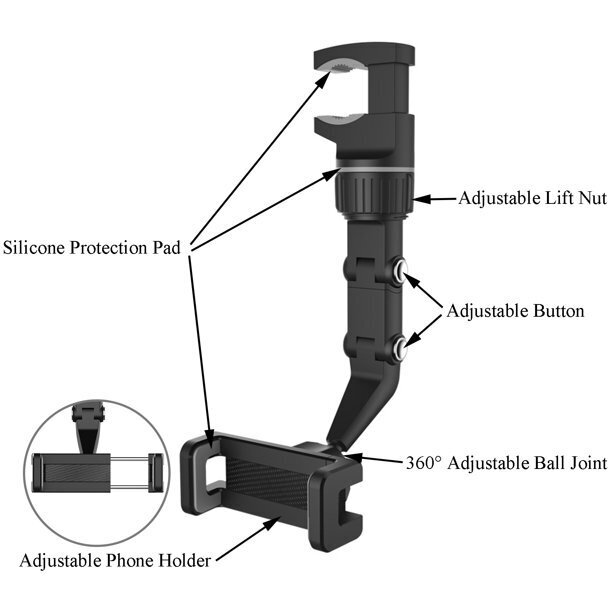 Livman ZT-03 hind ja info | Mobiiltelefonide hoidjad | kaup24.ee