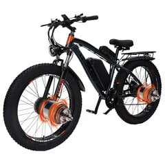 Электровелосипед GUNAI GN88, черный, 1000Вт, 22Ач цена и информация | Электровелосипеды | kaup24.ee