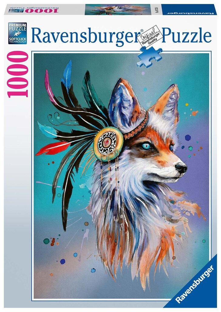 Pusle Ravensburger Spirit Fox, 16725, 1000 tk. hind ja info | Pusled | kaup24.ee