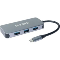 USB-разветвитель D-Link DUB-2335 цена и информация | Адаптеры и USB-hub | kaup24.ee