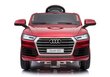 Audi Q5 ühekohaline elektriauto lastele, lakitud punane hind ja info | Laste elektriautod | kaup24.ee