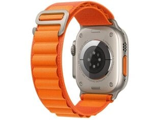 Tekstiilist kellarihm Alpine, Apple watch, oranž hind ja info | Nutikellade ja nutivõrude tarvikud | kaup24.ee