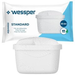 Wessper Aquamax Standard Kannufilter 1 tk hind ja info | Filterkannud ja filtrid | kaup24.ee