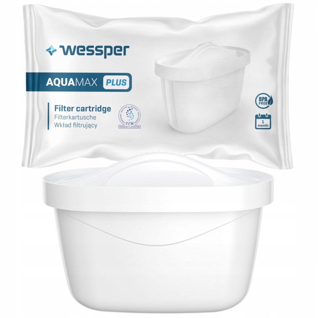 Wessper Aquamax Plus - 1 tk цена и информация | Filterkannud ja filtrid | kaup24.ee