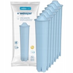 Wessper Aquablue, 6 tk hind ja info | Filterkannud ja filtrid | kaup24.ee