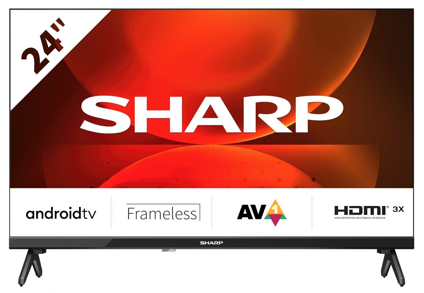 Sharp 24FH2EA hind ja info | Telerid | kaup24.ee