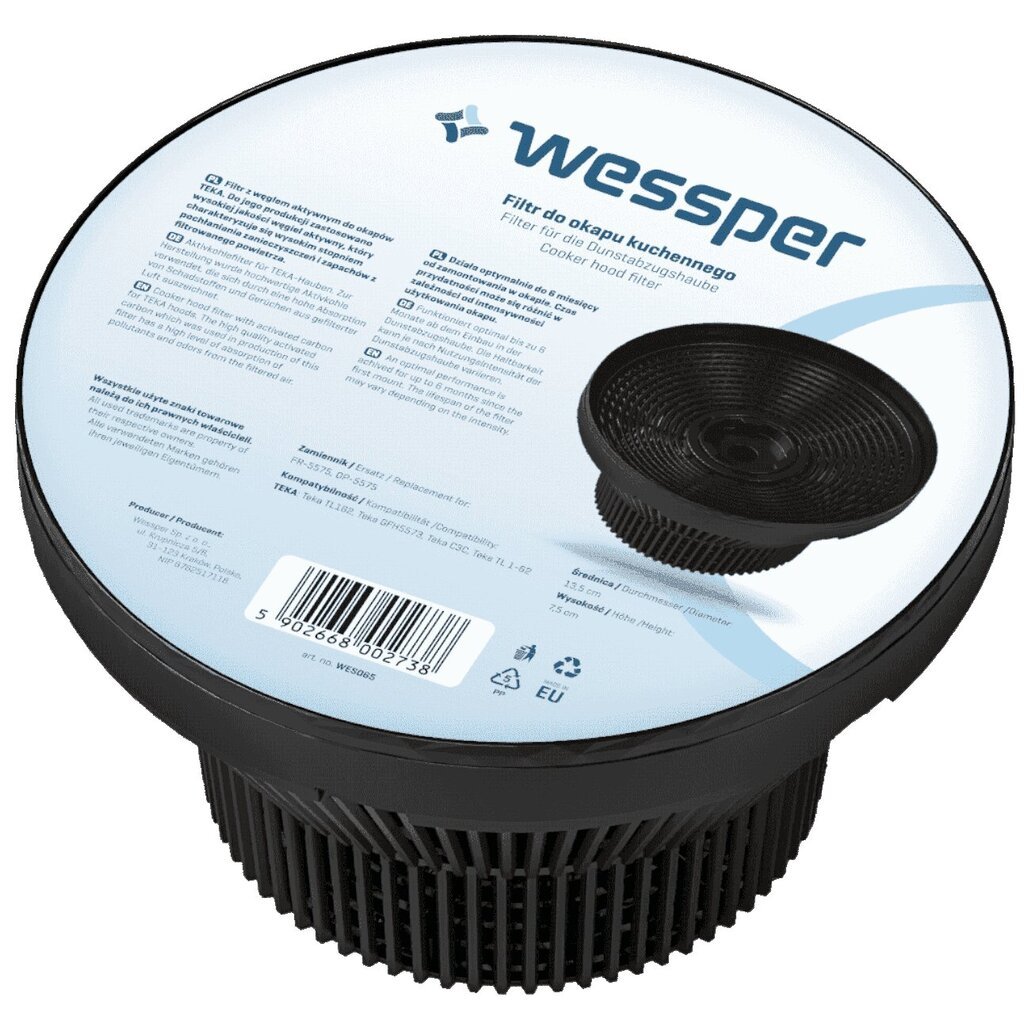 Wessper Cooker Hood Filter WES065 1 tk hind ja info | Filtrid õhupuhastitele | kaup24.ee