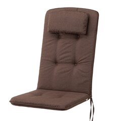 Подушка для кресла, стула или садового шезлонга с высокой спинкой. Размер сиденья: 50x48 см, размер спинки: 73x50 см. цена и информация | Подушки, наволочки, чехлы | kaup24.ee