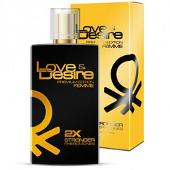 Feromoonidega parfüüm Love & Desire Premium Edition Femme 2x Stronger naistele, 100 ml цена и информация | Феромоны | kaup24.ee
