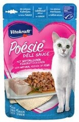 Vitakraft Poesie Deli Sauce для кошек, с треской, 85 г цена и информация | Кошачьи консервы | kaup24.ee