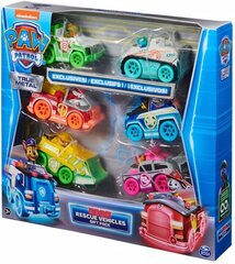 Paw Patrol autode ja figuuride komplekt, 6 tk hind ja info | Klotsid ja konstruktorid | kaup24.ee