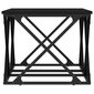 vidaXL kohvilaud, must, 100 x 49 x 40 cm, tehispuit hind ja info | Diivanilauad | kaup24.ee
