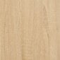 vidaXL kingariiul, Sonoma tamm, 90 x 30 x 45 cm, tehispuit hind ja info | Jalatsikapid, jalatsiriiulid | kaup24.ee