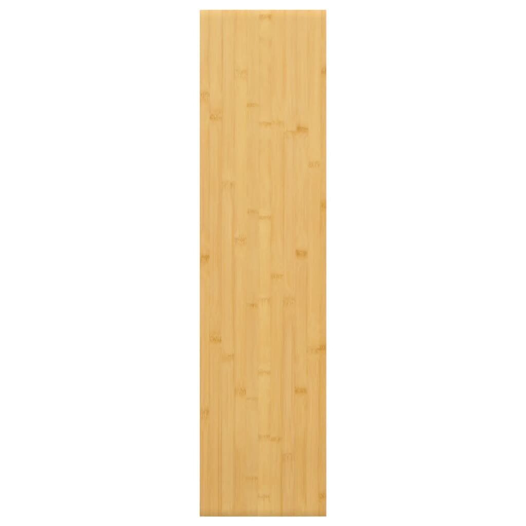 vidaXL seinariiul, 80x20x4 cm, bambus hind ja info | Riiulid | kaup24.ee