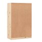 vidaXL raamatukapp, 70 x 33 x 110 cm, männipuit цена и информация | Riiulid | kaup24.ee