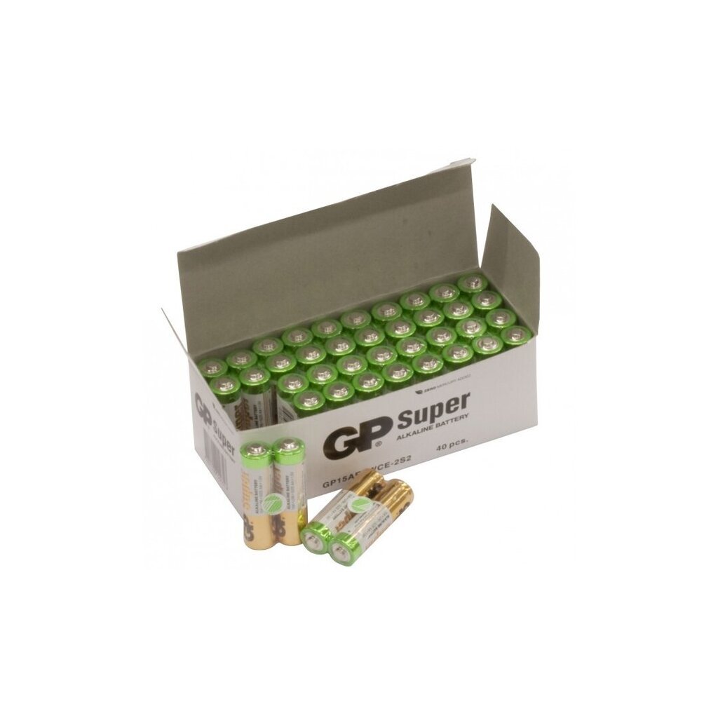 Patareid GP Super Alkaline AA, 2tk hind ja info | Patareid | kaup24.ee