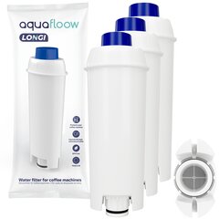 Aquafloow Longi kohvimasina filter, 3 tk цена и информация | Аксессуары для кофейных аппаратов | kaup24.ee