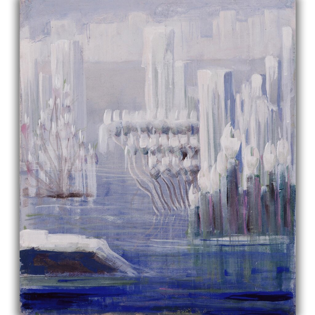 Reproduktsioon Maailma loomine VI, 1906, Mikalojus Konstantinas Čiurlionis, 40x35 cm цена и информация | Seinapildid | kaup24.ee