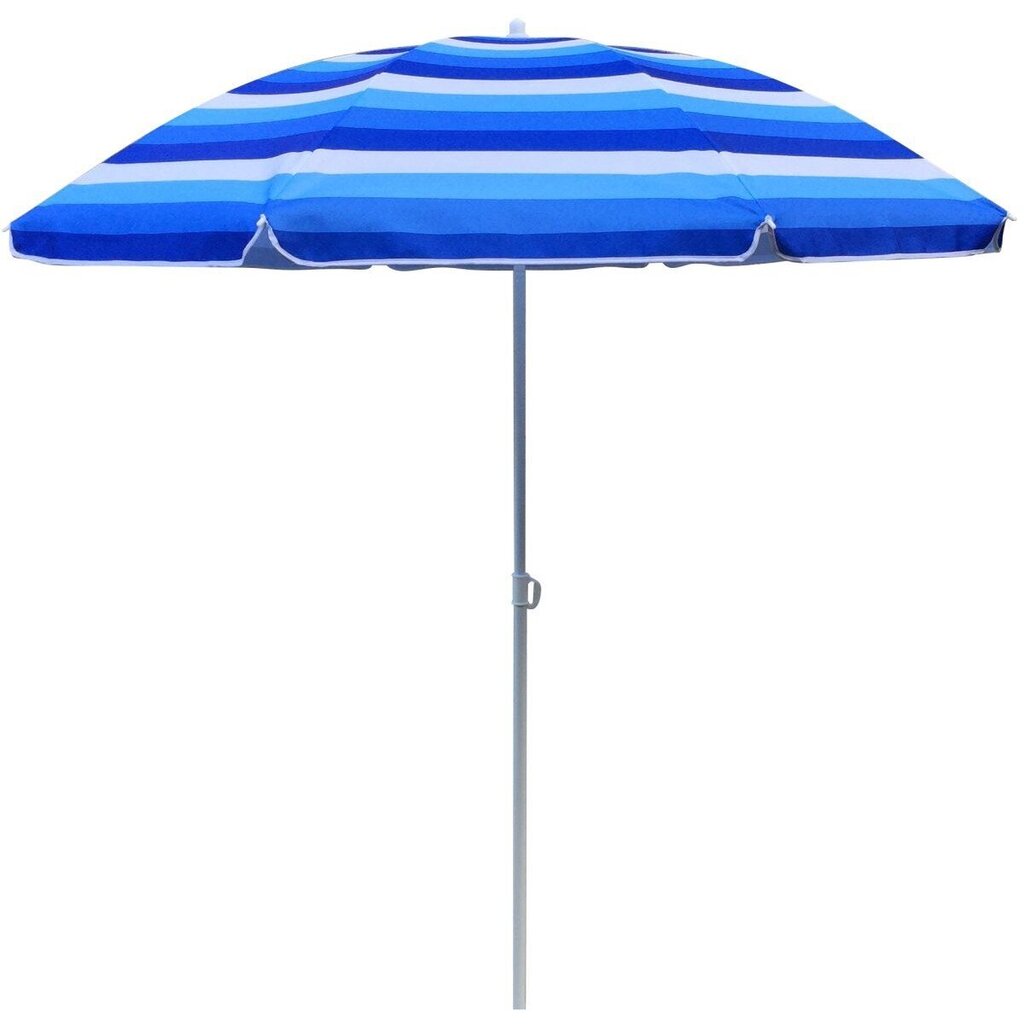 Rannavari Nils Camp, 160cm, sinine hind ja info | Päikesevarjud, markiisid ja alused | kaup24.ee