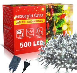 Jõulupuu tuled, 500 LED-i, 34,5 m цена и информация | гирлянда, 10 вел 4 см | kaup24.ee