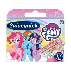 Plaastrid lastele Salvequick My Little Pony, 20 tk. цена и информация | Аптечки | kaup24.ee